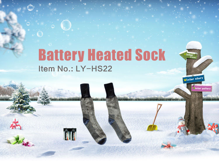 Battery Heated Sock